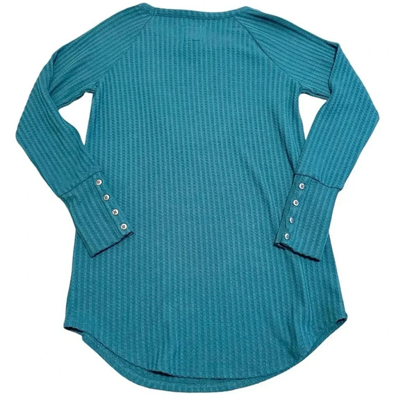Chaser Womens Long Sleeve Waffle Thermal Tunic
Sweater Top Small - Picture 4 of 16